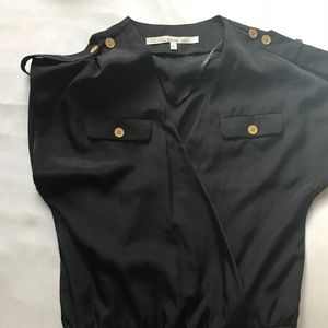 Rachel Roy Black Jumpsuit Size Small